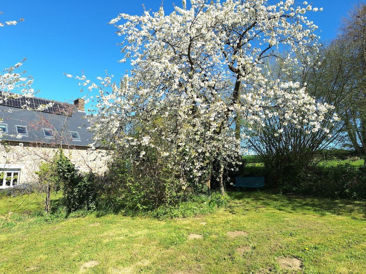 Au Lutin Pomme - Maison De Vacances Bretagne Mellé Exterior foto